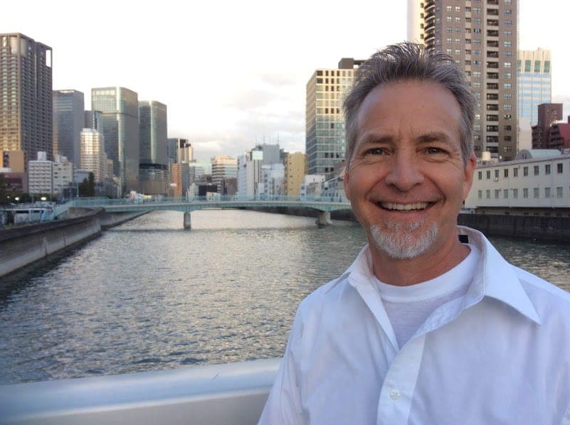 Warren Okerman teaching in Japan